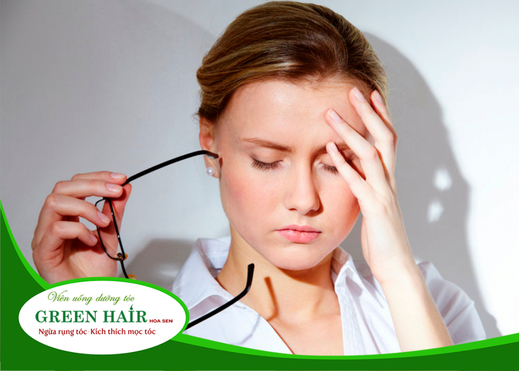 Giảm rụng tóc sau sinh bằng cách hạn chế bị stress